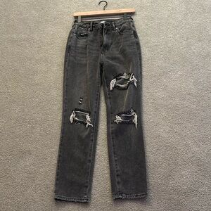 Pacsun black wash jeans